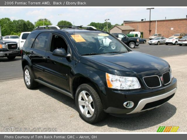 2006 Pontiac Torrent AWD in Black