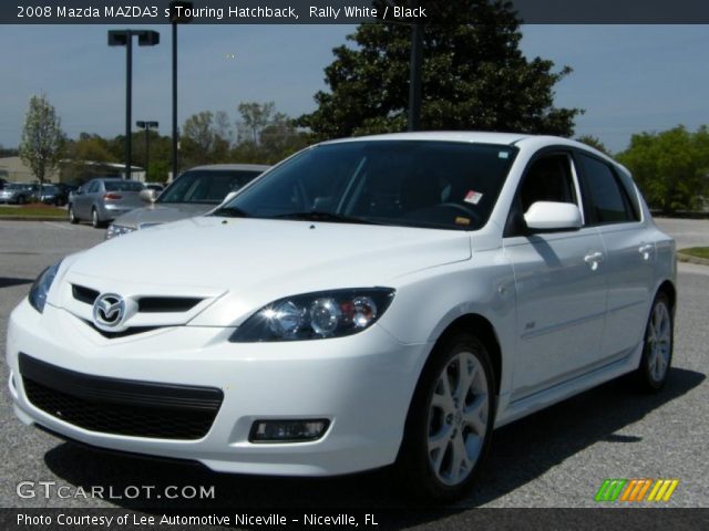 2008 Mazda MAZDA3 s Touring Hatchback in Rally White