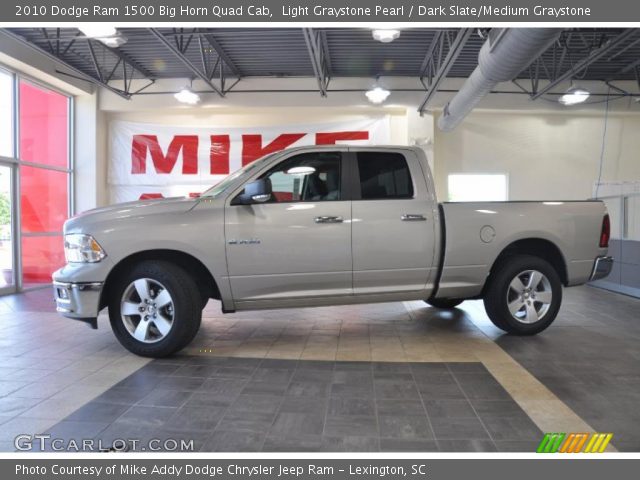 2010 Dodge Ram 1500 Big Horn Quad Cab in Light Graystone Pearl