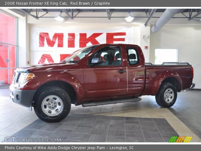 2008 Nissan Frontier XE King Cab in Red Brawn