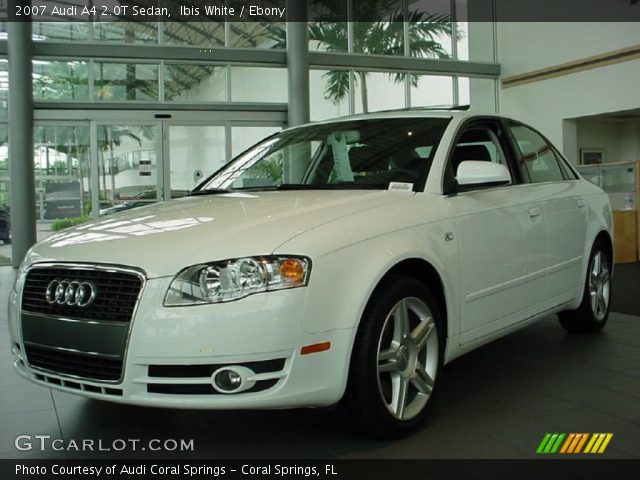 2007 Audi A4 2.0T Sedan in Ibis White