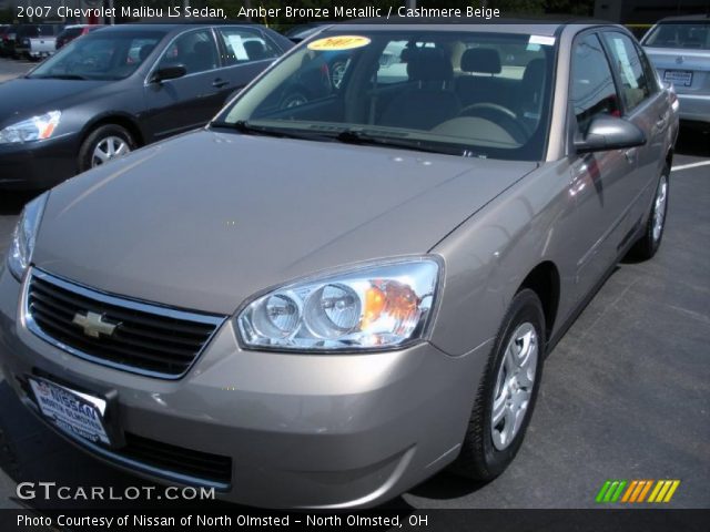 2007 Chevrolet Malibu LS Sedan in Amber Bronze Metallic