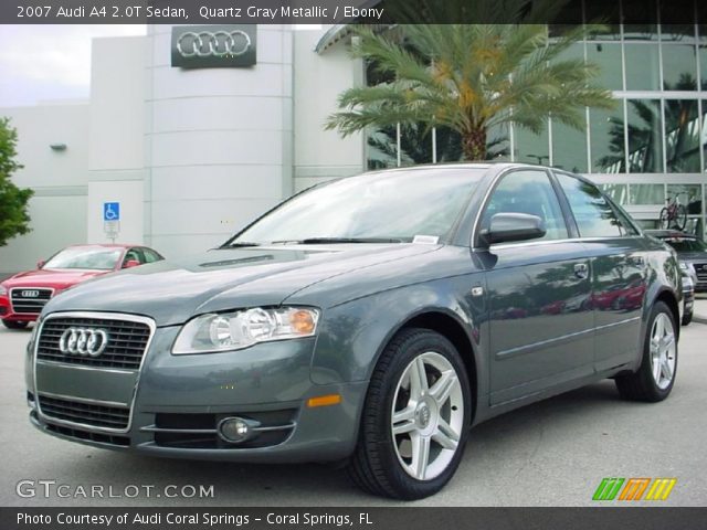 2007 Audi A4 2.0T Sedan in Quartz Gray Metallic