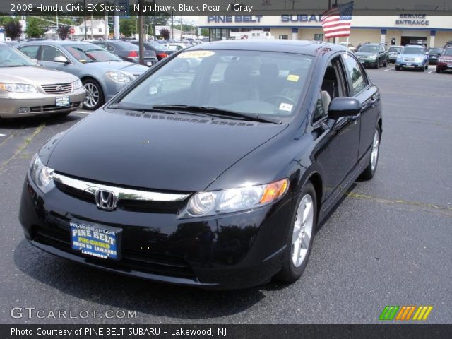 2008 Honda Civic EX Sedan in Nighthawk Black Pearl