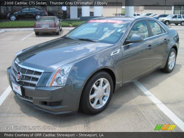 2008 Cadillac CTS Sedan in Thunder Gray Chromaflair