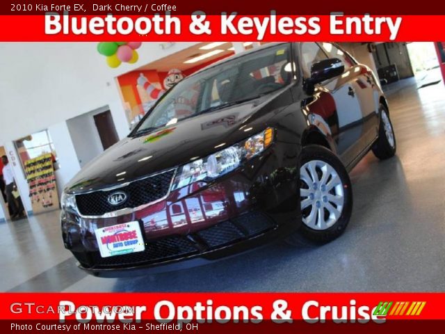 2010 Kia Forte EX in Dark Cherry