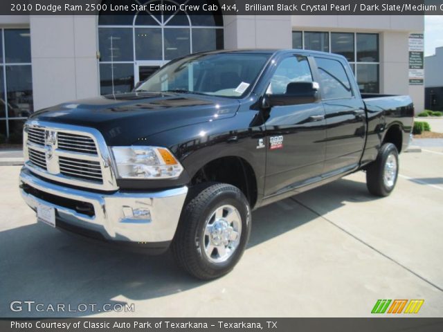 2010 Dodge Ram 2500 Lone Star Edition Crew Cab 4x4 in Brilliant Black Crystal Pearl