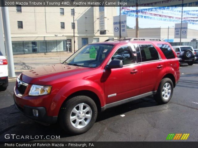 2008 Mazda Tribute s Touring 4WD in Redfire Metallic