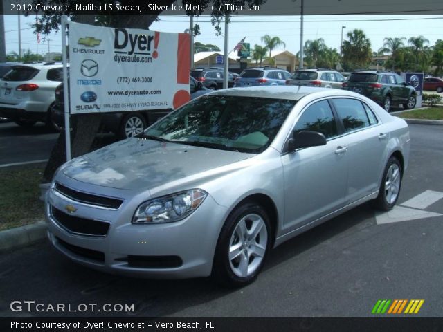 2010 Chevrolet Malibu LS Sedan in Silver Ice Metallic