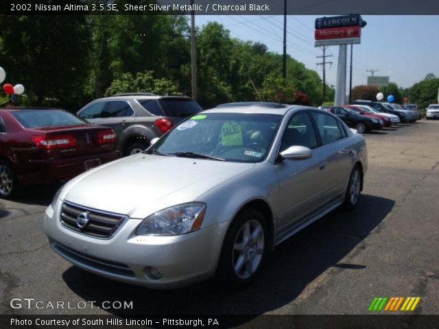 2002 Nissan altima se silver #8