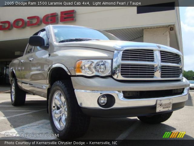 2005 Dodge Ram 1500 Laramie Quad Cab 4x4 in Light Almond Pearl