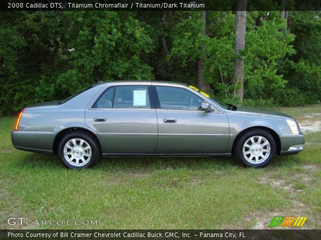 2008 Cadillac DTS  in Titanium Chromaflair