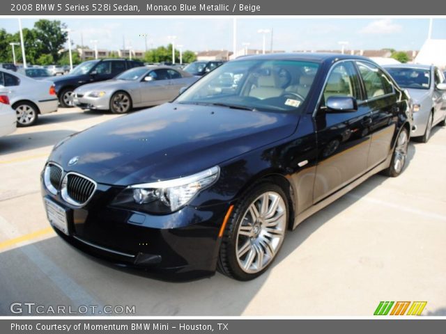Monaco blue bmw 5-series
