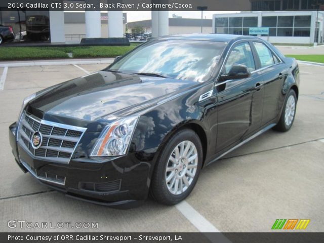 2010 Cadillac CTS 3.0 Sedan in Black Raven