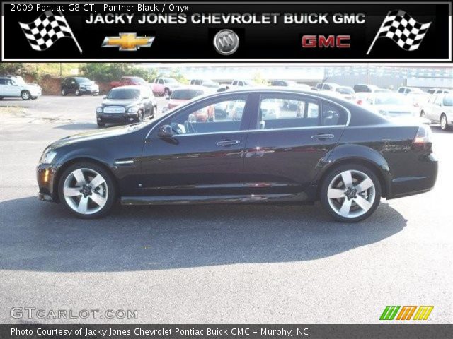 2009 Pontiac G8 GT in Panther Black