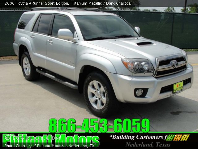 2006 Toyota 4Runner Sport Edition in Titanium Metallic