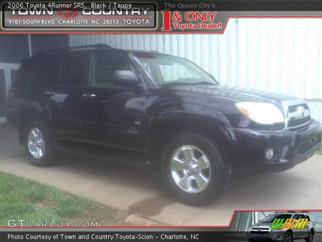 2006 Toyota 4Runner SR5 in Black