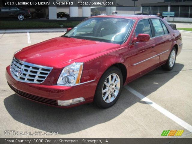 2010 Cadillac DTS Luxury in Crystal Red Tintcoat