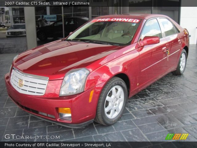 2007 Cadillac CTS Sedan in Infrared