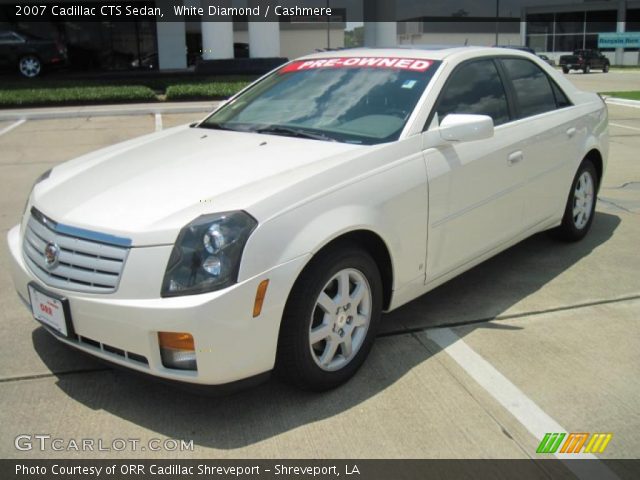 2007 Cadillac CTS Sedan in White Diamond