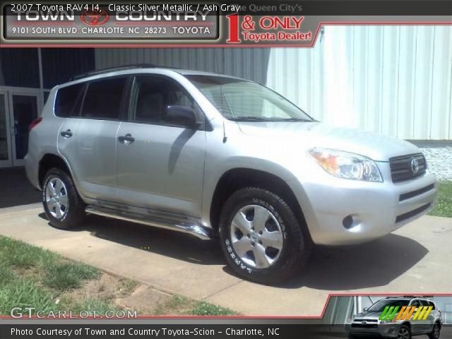 2007 Toyota RAV4 I4 in Classic Silver Metallic