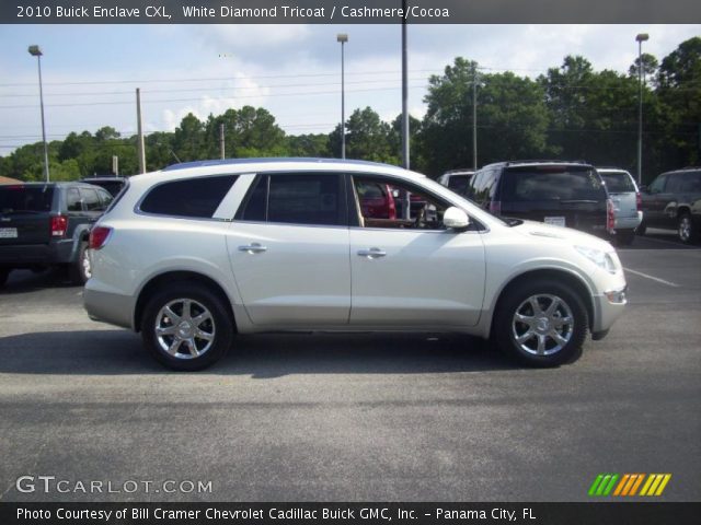 2010 Buick Enclave CXL in White Diamond Tricoat
