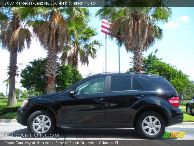 2007 Mercedes-Benz ML 350 4Matic in Black