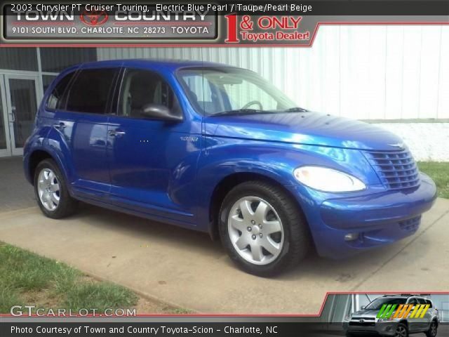 2003 Chrysler PT Cruiser Touring in Electric Blue Pearl