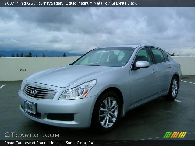 2007 Infiniti G 35 Journey Sedan in Liquid Platinum Metallic