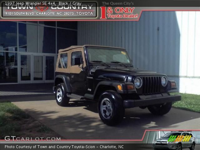 1997 Jeep Wrangler SE 4x4 in Black