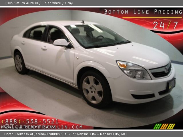 2009 Saturn Aura XE in Polar White