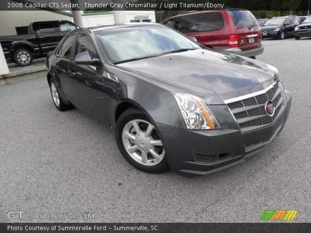 2008 Cadillac CTS Sedan in Thunder Gray Chromaflair
