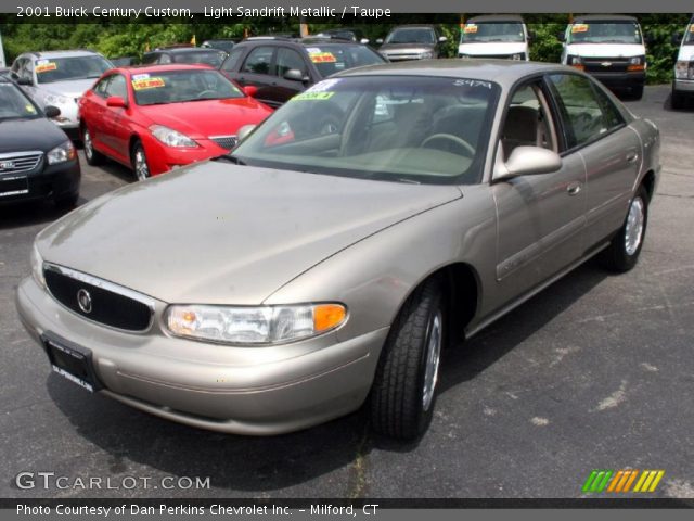 2001 Buick Century Custom in Light Sandrift Metallic