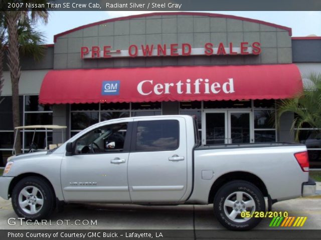 2007 Nissan Titan SE Crew Cab in Radiant Silver