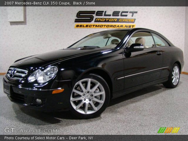2007 Mercedes-Benz CLK 350 Coupe in Black