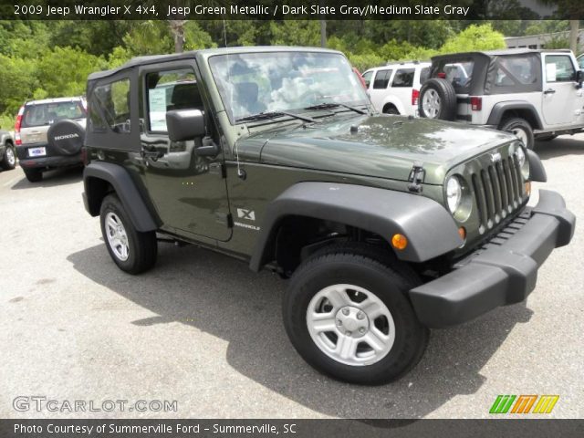 2009 Jeep Wrangler X 4x4 in Jeep Green Metallic
