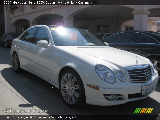 2007 Mercedes-Benz E 350 Sedan in Arctic White