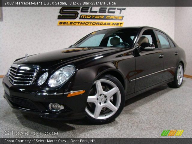 2007 Mercedes-Benz E 350 Sedan in Black