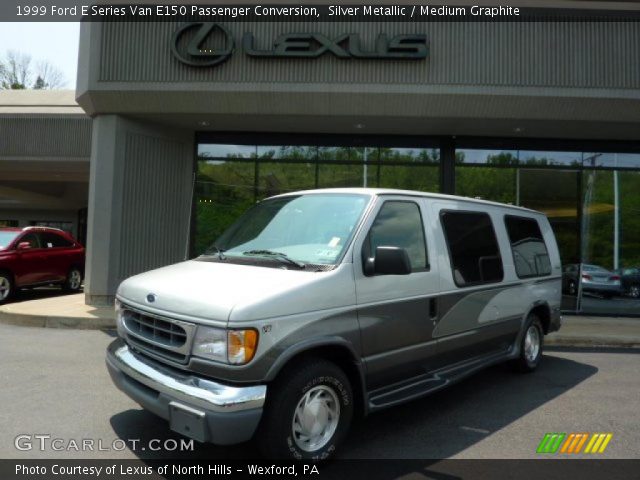 1999 Ford E Series Van E150 Passenger Conversion in Silver Metallic