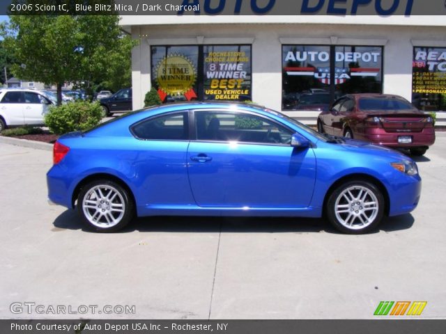 2006 Scion tC  in Blue Blitz Mica