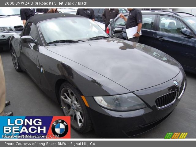 2008 BMW Z4 3.0i Roadster in Jet Black