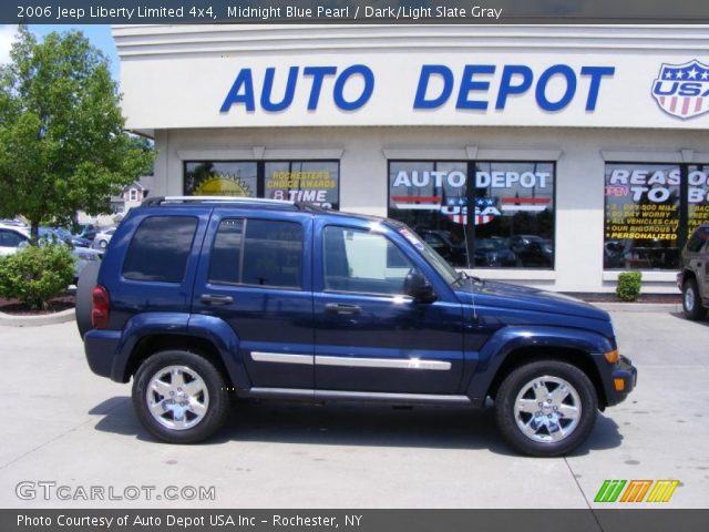 2006 Jeep Liberty Limited 4x4 in Midnight Blue Pearl
