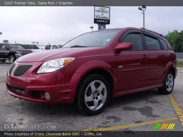 2007 Pontiac Vibe  in Salsa Red