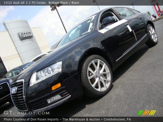 2010 Audi A6 3.2 FSI Sedan in Brilliant Black