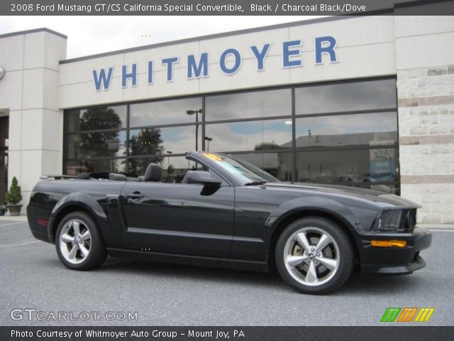 2008 Ford Mustang GT/CS California Special Convertible in Black