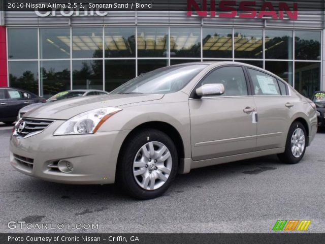 2010 Nissan Altima 2.5 S in Sonoran Sand