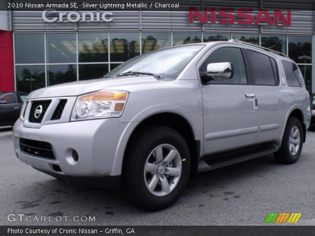2010 Nissan Armada SE in Silver Lightning Metallic