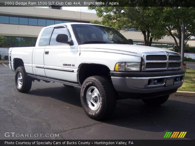 2001 Dodge Ram 1500 SLT Club Cab 4x4 in Bright White