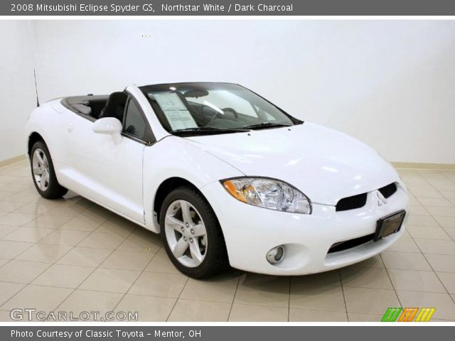 2008 Mitsubishi Eclipse Spyder GS in Northstar White