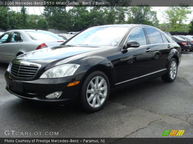 2008 Mercedes-Benz S 550 4Matic Sedan in Black